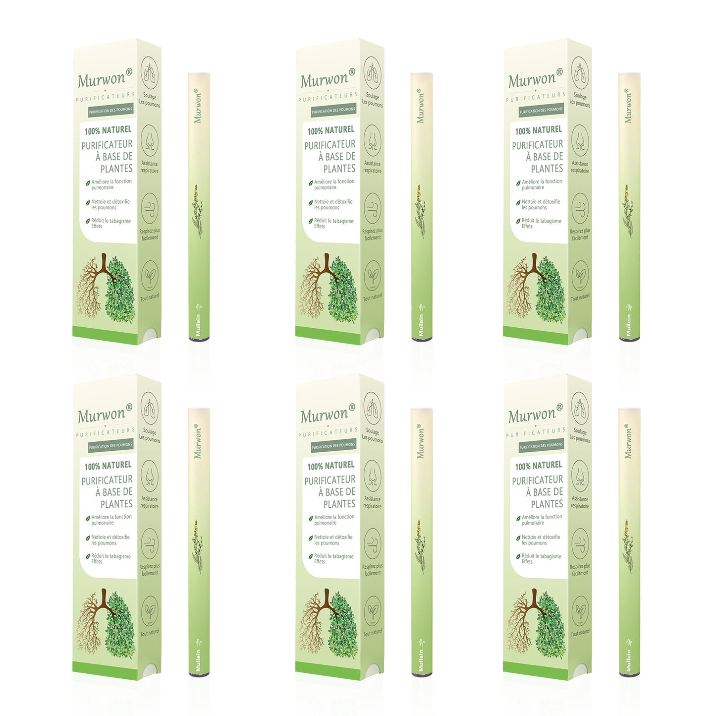 Diffuseur 𝑴𝒖𝑟𝑤𝗈𝗇® à base de plantes Mullein pour le nettoyage des poumons (🫁 Toux, pharyngite, essoufflement, expectorations, nez bouché, bronchite, symptômes allergiques, inconfort pulmonaire)🌐