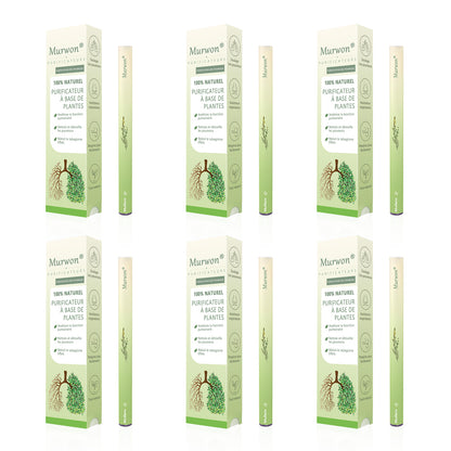 Diffuseur 𝑴𝒖𝑟𝑤𝗈𝗇® à base de plantes Mullein pour le nettoyage des poumons (🫁 Toux, pharyngite, essoufflement, expectorations, nez bouché, bronchite, symptômes allergiques, inconfort pulmonaire)🌐