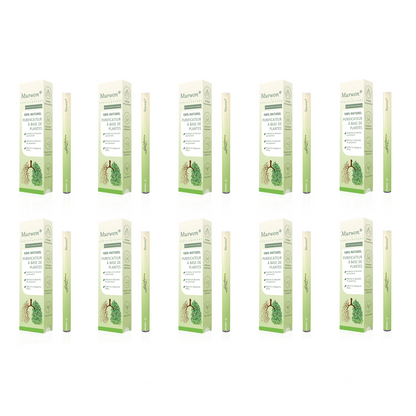 Diffuseur 𝑴𝒖𝑟𝑤𝗈𝗇® à base de plantes Mullein pour le nettoyage des poumons (🫁 Toux, pharyngite, essoufflement, expectorations, nez bouché, bronchite, symptômes allergiques, inconfort pulmonaire)🌐