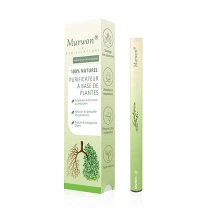 Diffuseur 𝑴𝒖𝑟𝑤𝗈𝗇® à base de plantes Mullein pour le nettoyage des poumons (🫁 Toux, pharyngite, essoufflement, expectorations, nez bouché, bronchite, symptômes allergiques, inconfort pulmonaire)🌐